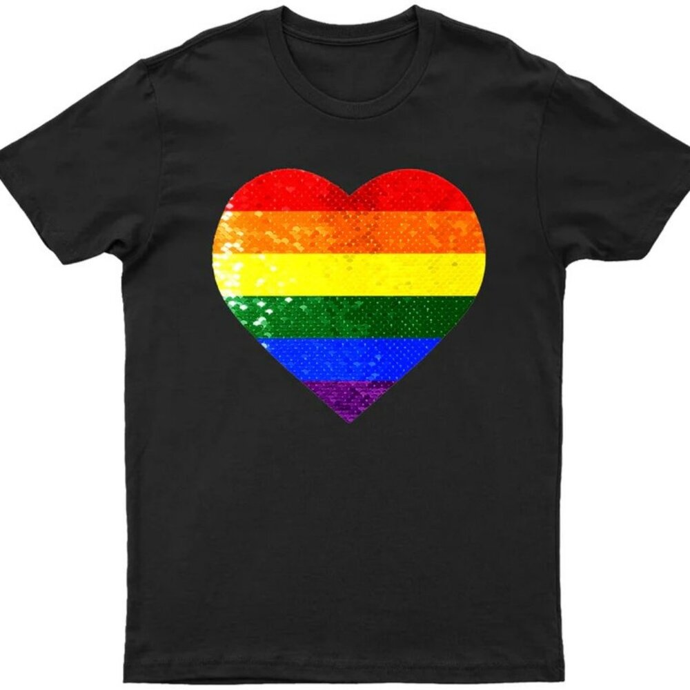 Catherine’s Sequin Heart Shirt Size 2